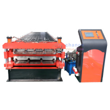 A variety of customized models trapezoidal roof tile roll forming machine double layer roll forming machine